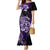 Aotearoa Kia Ora New Zealand Ta Moko Purple Version Mermaid Dress LT01 Women Purple - Polynesian Pride