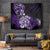 Aotearoa Kia Ora New Zealand Ta Moko Purple Version Tapestry LT01 Purple - Polynesian Pride