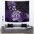 Aotearoa Kia Ora New Zealand Ta Moko Purple Version Tapestry LT01 - Polynesian Pride