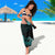 Aotearoa Kia Ora New Zealand Ta Moko Turquoise Version Sarong LT01 - Polynesian Pride