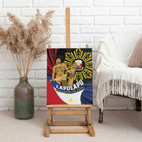Lapulapu The First Filipino Hero Canvas Wall Art Polynesian Pattern LT01 - Polynesian Pride
