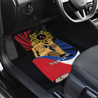 Lapulapu The First Filipino Hero Car Mats Polynesian Pattern LT01 - Polynesian Pride