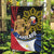 Lapulapu The First Filipino Hero Garden Flag Polynesian Pattern