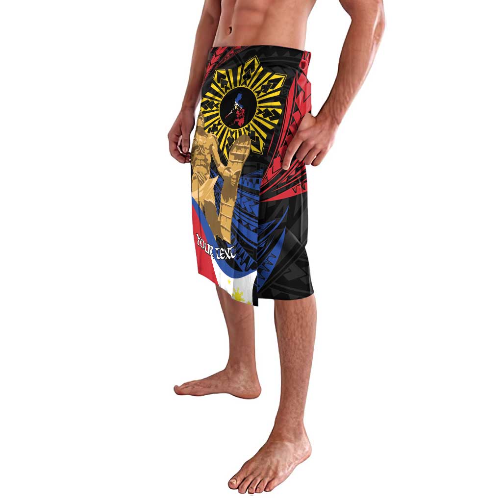 Personalized Lapulapu The First Filipino Hero Lavalava Polynesian Pattern