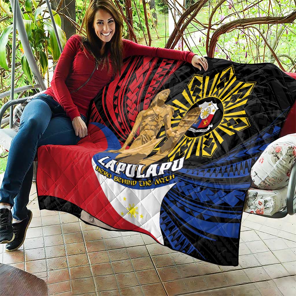 Lapulapu The First Filipino Hero Quilt Polynesian Pattern