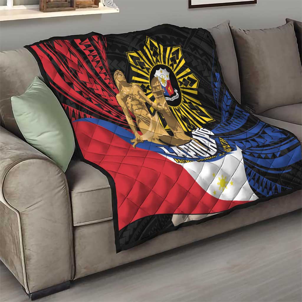 Lapulapu The First Filipino Hero Quilt Polynesian Pattern