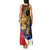 Personalized Lapulapu The First Filipino Hero Tank Maxi Dress Polynesian Pattern
