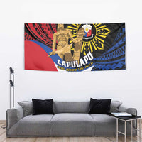 Lapulapu The First Filipino Hero Tapestry Polynesian Pattern