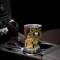 Personalized Lapulapu The First Filipino Hero Tumbler Cup Polynesian Pattern LT01 - Polynesian Pride