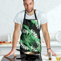 Puakenikeni Maile Lei Apron Frangipani Green Tropical Leaves LT01 - Polynesian Pride