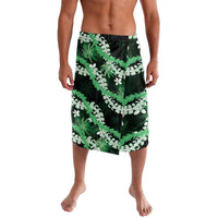 Puakenikeni Maile Lei Lavalava Frangipani Green Tropical Leaves LT01 Green - Polynesian Pride