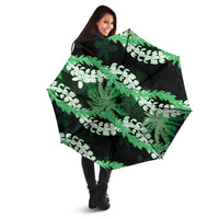 Puakenikeni Maile Lei Umbrella Frangipani Green Tropical Leaves LT01 - Polynesian Pride