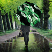 Puakenikeni Maile Lei Umbrella Frangipani Green Tropical Leaves LT01 - Polynesian Pride