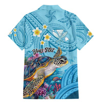 Personalized Hawaii Sea Turtle Family Matching Mermaid Dress and Hawaiian Shirt Hawaii Map Ocean Vibes