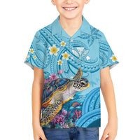Personalized Hawaii Sea Turtle Hawaiian Shirt Hawaii Map Ocean Vibes LT01 - Polynesian Pride