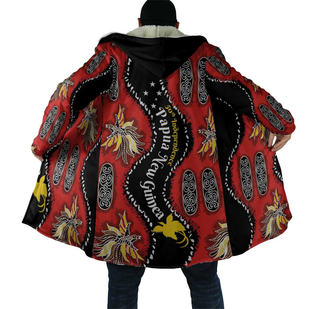 Papua New Guinea 50th Independence Cloak PNG Batik Pattern - Polynesian Pride