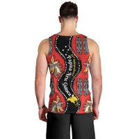Papua New Guinea 50th Independence Men Tank Top PNG Batik Pattern LT01 - Polynesian Pride
