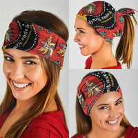Papua New Guinea 50th Independence Neck Gaiter PNG Batik Pattern - Polynesian Pride
