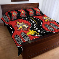 Papua New Guinea 50th Independence Quilt Bed Set PNG Batik Pattern - Polynesian Pride