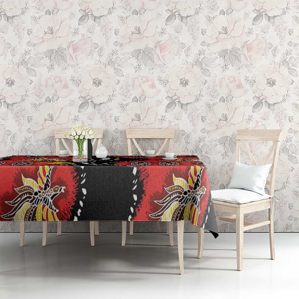 Papua New Guinea 50th Independence Tablecloth PNG Batik Pattern LT01 - Polynesian Pride