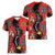 Papua New Guinea 50th Independence Women V-Neck T-Shirt PNG Batik Pattern - Polynesian Pride