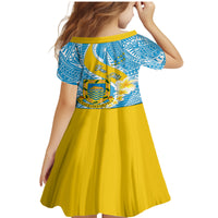 personalised-tuvalu-independence-day-family-matching-mermaid-dress-and-hawaiian-shirt-plumeria-45th-anniversary