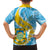 personalised-tuvalu-independence-day-family-matching-summer-maxi-dress-and-hawaiian-shirt-plumeria-45th-anniversary