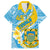 personalised-tuvalu-independence-day-family-matching-summer-maxi-dress-and-hawaiian-shirt-plumeria-45th-anniversary