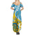 personalised-tuvalu-independence-day-family-matching-summer-maxi-dress-and-hawaiian-shirt-plumeria-45th-anniversary