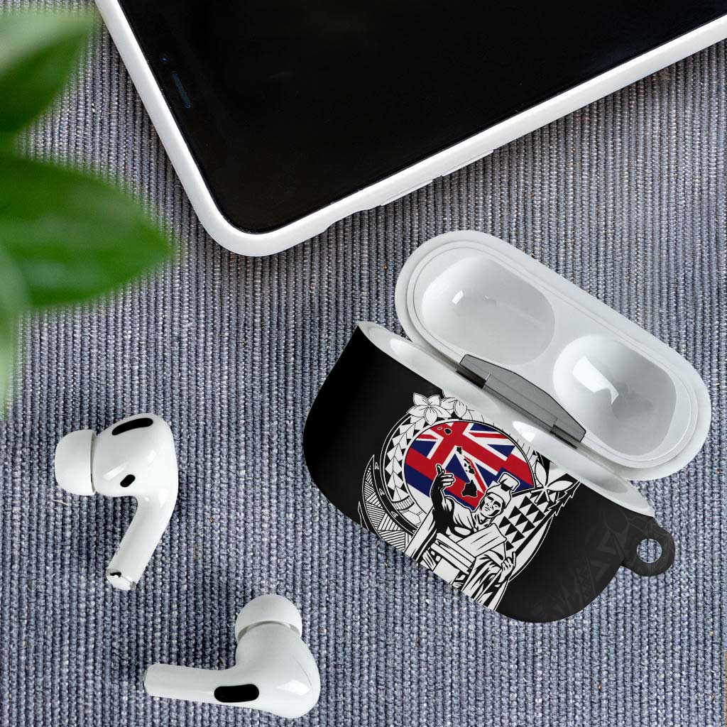 Hawaii King Kamehameha AirPods Case Flag Polynesian Pattern LT01 - Polynesian Pride