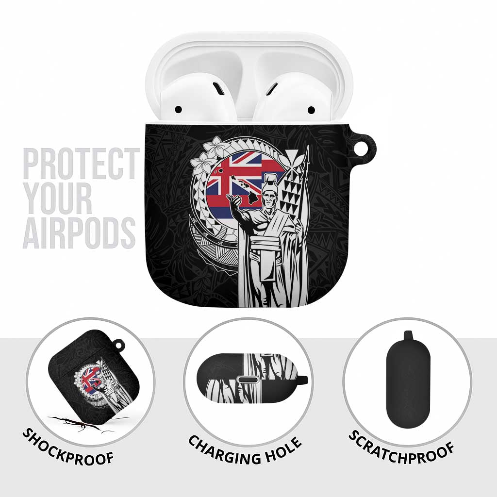 Hawaii King Kamehameha AirPods Case Flag Polynesian Pattern LT01 - Polynesian Pride