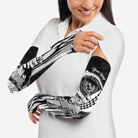 Personalized Hawaii King Kamehameha Arm Sleeves Flag Polynesian Pattern LT01 - Polynesian Pride