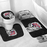 Hawaii King Kamehameha Bathroom Set Flag Polynesian Pattern