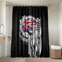 Hawaii King Kamehameha Bathroom Set Flag Polynesian Pattern