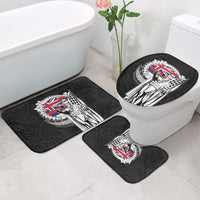 Hawaii King Kamehameha Bathroom Set Flag Polynesian Pattern