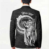 Personalized Hawaii King Kamehameha Blazer Flag Polynesian Pattern LT01 - Polynesian Pride