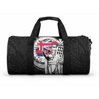 Hawaii King Kamehameha Duffle Bag Flag Polynesian Pattern