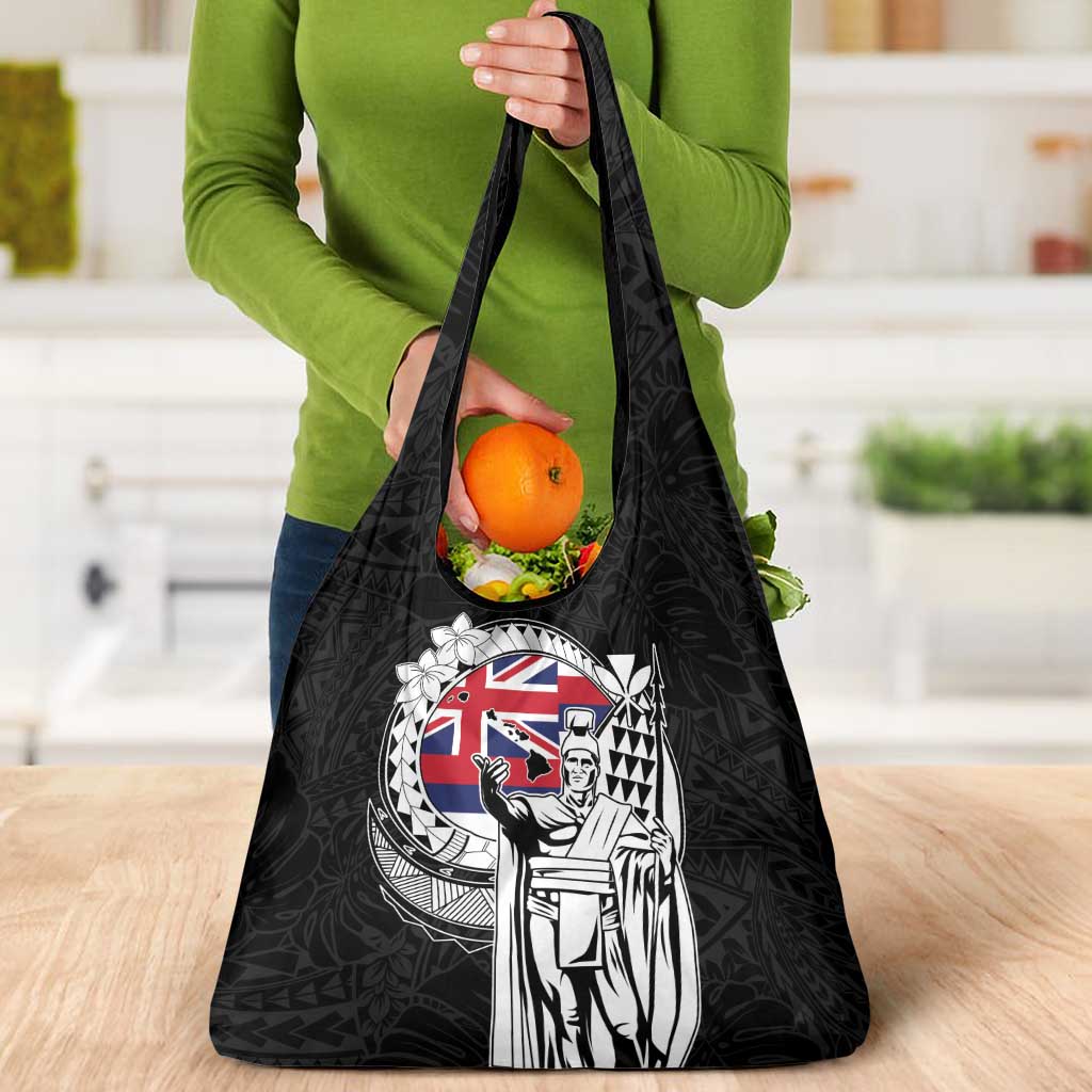Hawaii King Kamehameha Grocery Bag Flag Polynesian Pattern LT01 - Polynesian Pride