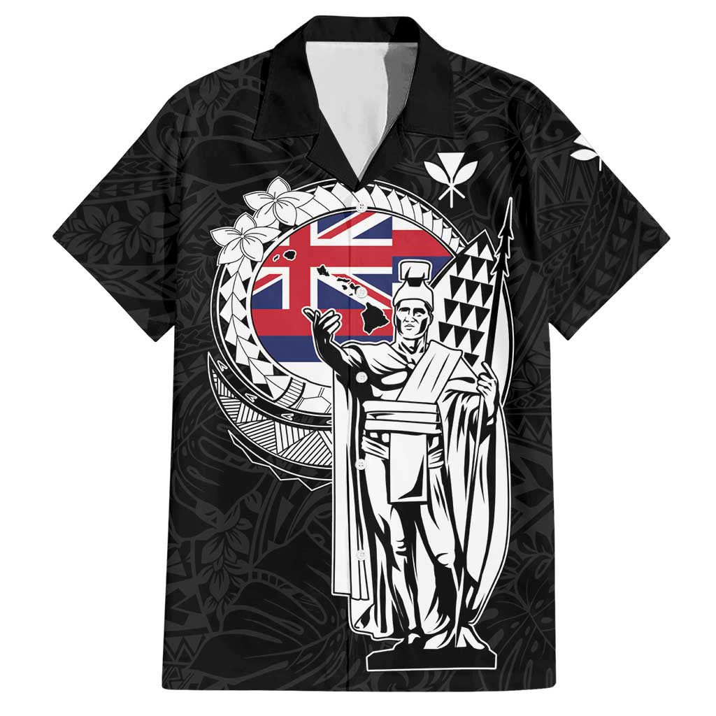 Personalized Hawaii King Kamehameha Hawaiian Shirt Flag Polynesian Pattern