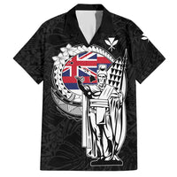 Personalized Hawaii King Kamehameha Hawaiian Shirt Flag Polynesian Pattern