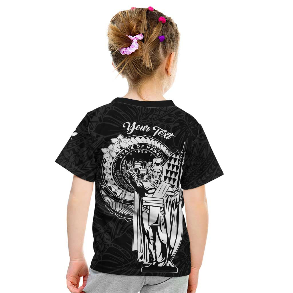 Personalized Hawaii King Kamehameha Kid T Shirt Flag Polynesian Pattern LT01 - Polynesian Pride