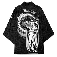 Personalized Hawaii King Kamehameha Kimono Flag Polynesian Pattern LT01 - Polynesian Pride