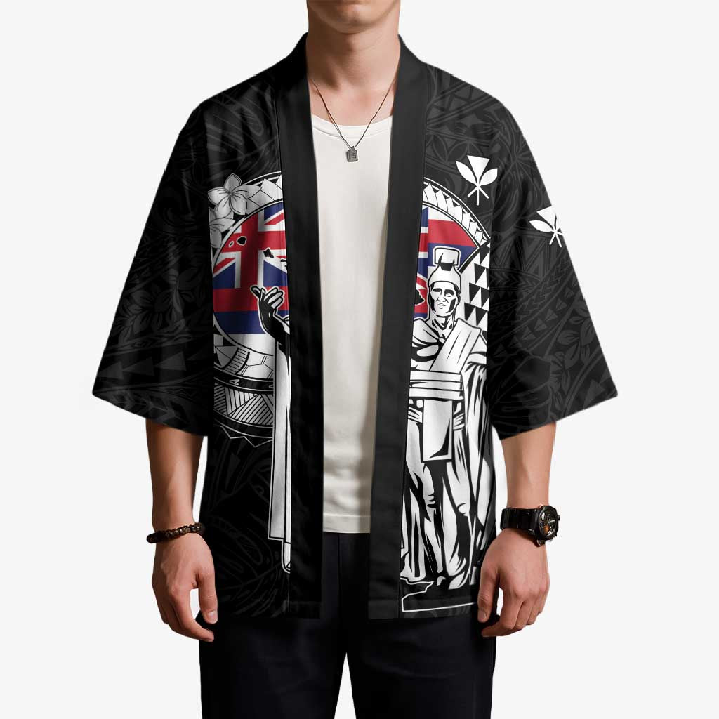 Personalized Hawaii King Kamehameha Kimono Flag Polynesian Pattern LT01 - Polynesian Pride