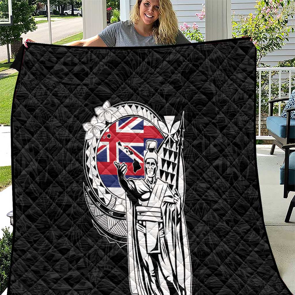 Hawaii King Kamehameha Quilt Flag Polynesian Pattern