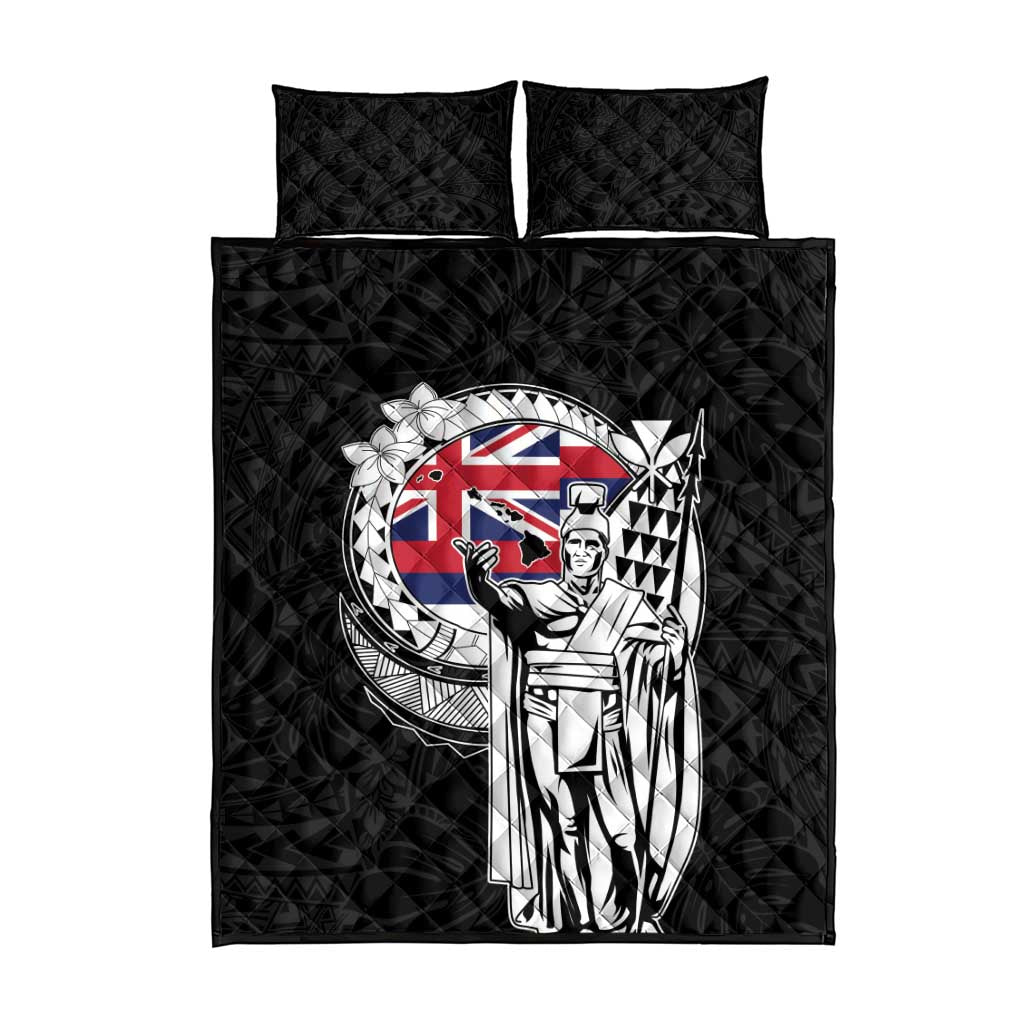 Hawaii King Kamehameha Quilt Bed Set Flag Polynesian Pattern LT01 - Polynesian Pride