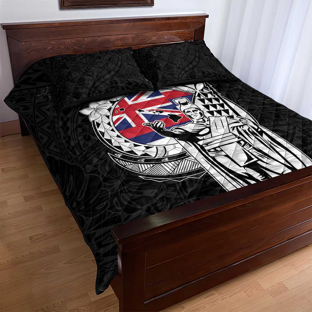 Hawaii King Kamehameha Quilt Bed Set Flag Polynesian Pattern LT01 - Polynesian Pride