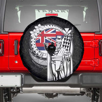 Hawaii King Kamehameha Spare Tire Cover Flag Polynesian Pattern LT01 - Polynesian Pride