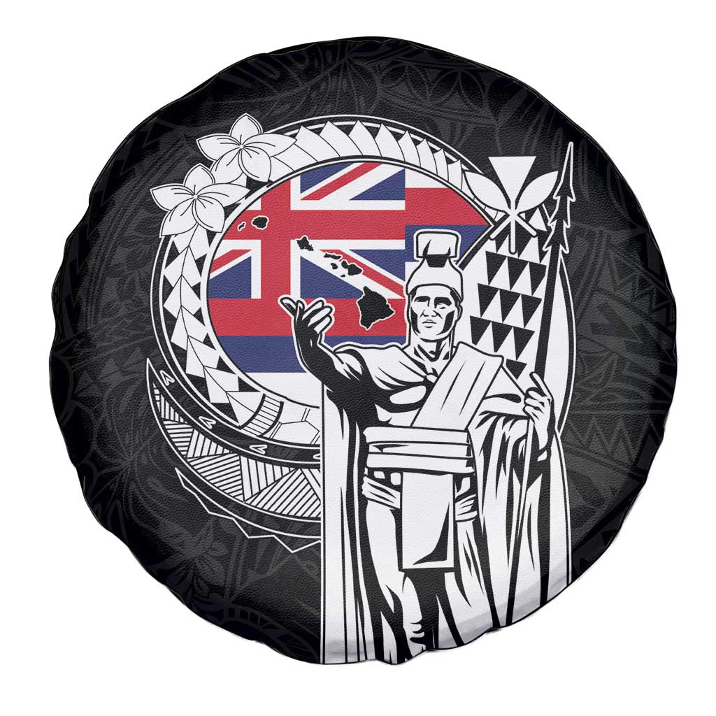 Hawaii King Kamehameha Spare Tire Cover Flag Polynesian Pattern LT01 - Polynesian Pride