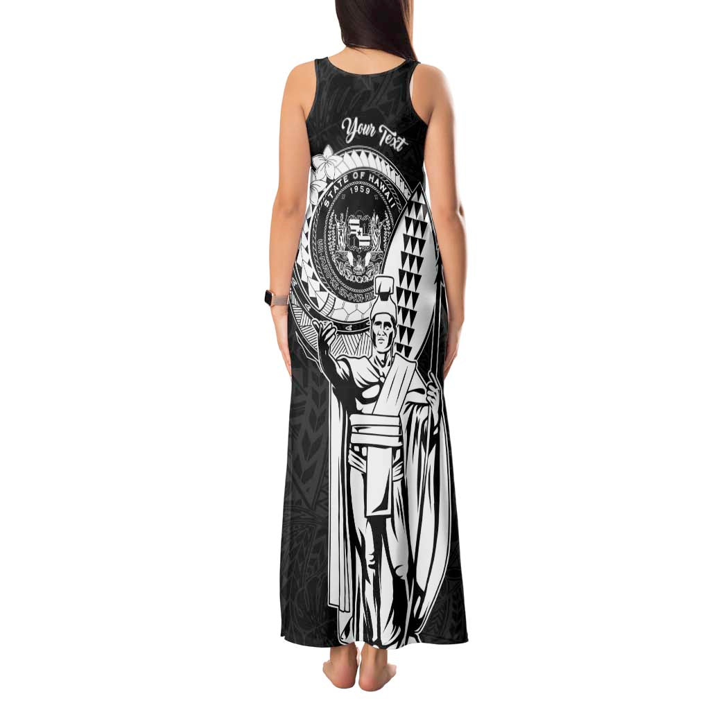 Personalized Hawaii King Kamehameha Tank Maxi Dress Flag Polynesian Pattern LT01 - Polynesian Pride