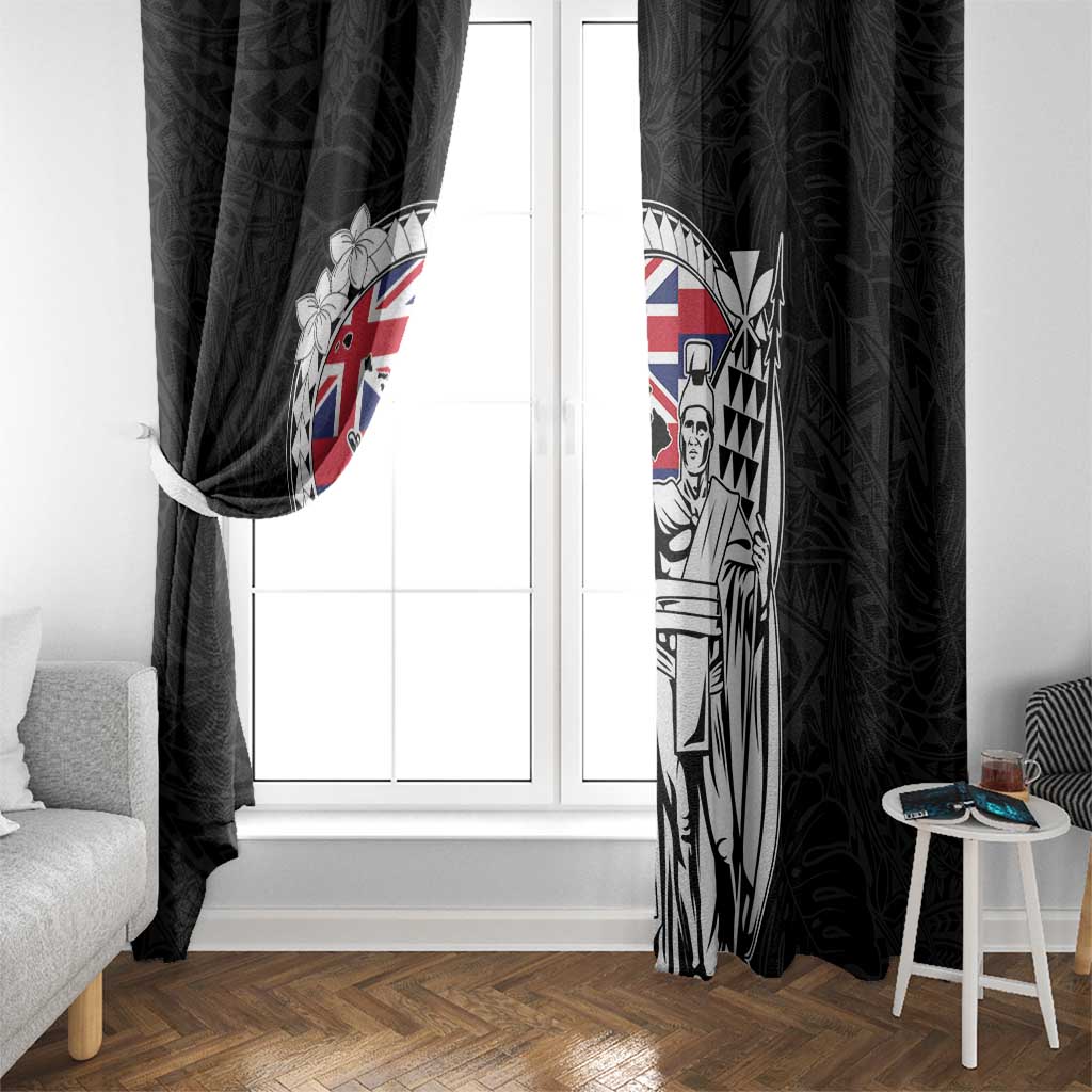 Hawaii King Kamehameha Window Curtain Flag Polynesian Pattern LT01 - Polynesian Pride